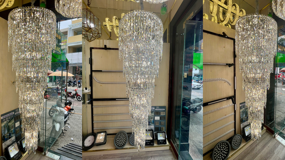 Đèn pha lê K9 cao cấp TPL2206T600